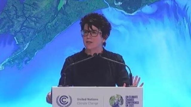 COP26 speech: Financing a resilient net zero